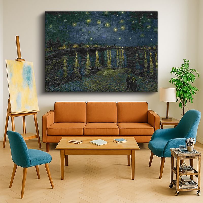 Ressam Kanvas Tablo 1022